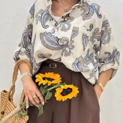 شومیز مانتویی ایتالیایی