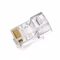 سوکت شبکه، 100 عددی، نوع RJ45 CAT6، برند AMP