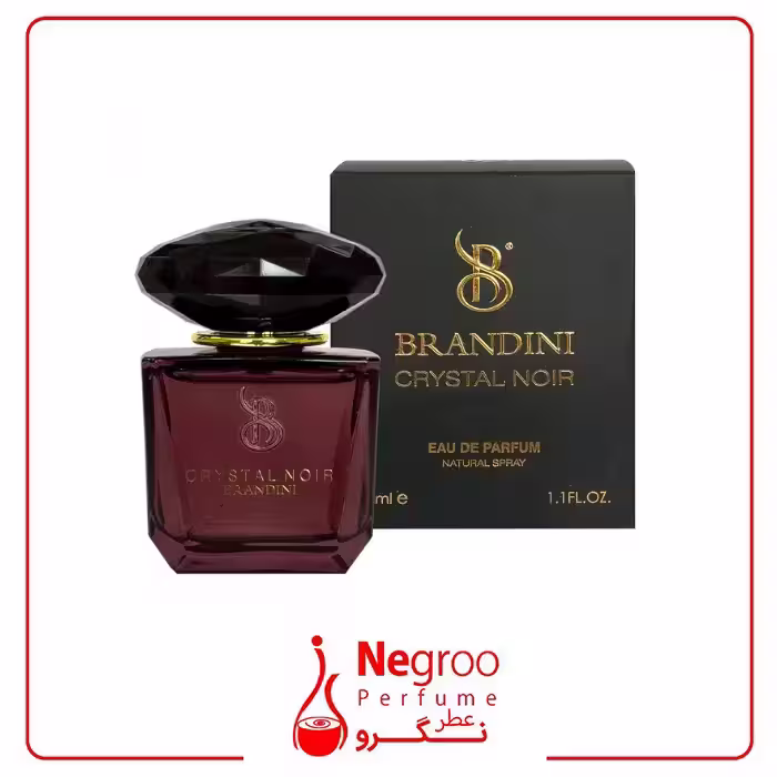 عطر جیبی زنانه برندینی مدل Crystal Noir حجم 33 میلی لیتر