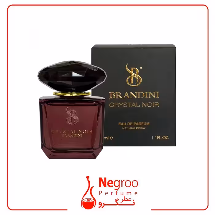 عطر جیبی زنانه برندینی مدل Crystal Noir حجم 33 میلی لیتر