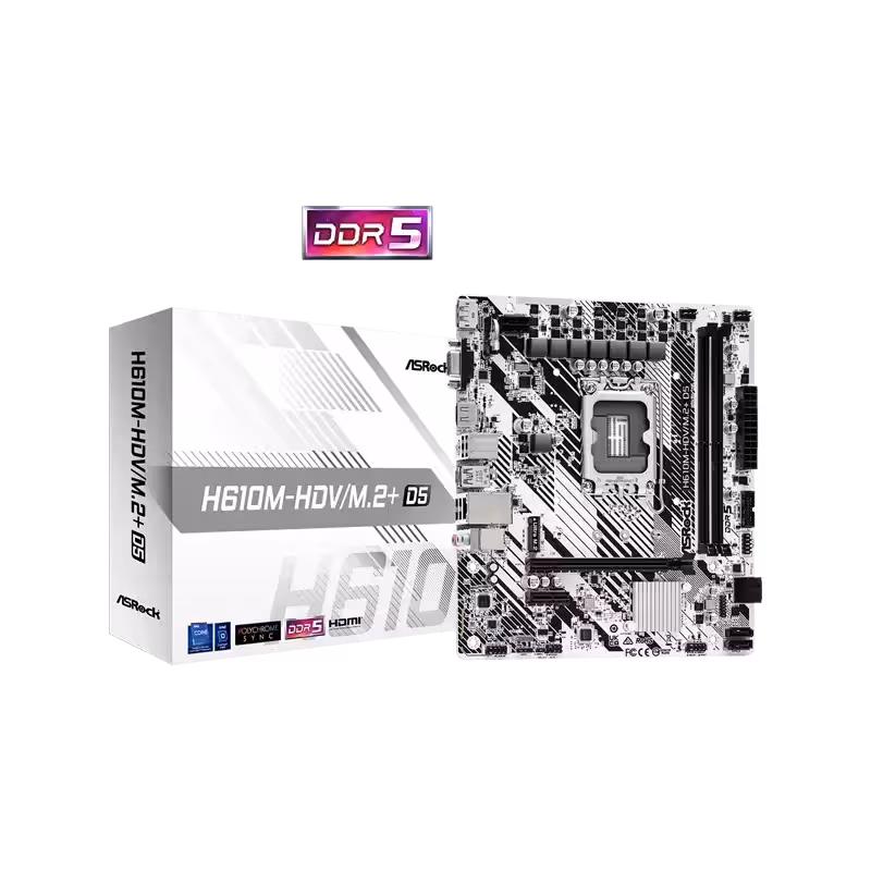 ASRock H610M-HDVM.2 | یک انتخاب ایده‌آل برای کاربران حرفه‌ای