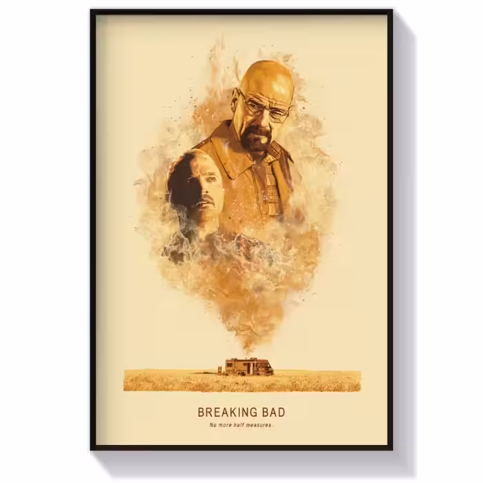 تابلو و پوستر سینمایی طرح سریال Breaking Bad