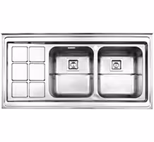 سینک روکار استیل البرز کد 761