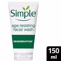 *شوینده صورت ضد پیری** *Simple Age Resisting Facial Wash**