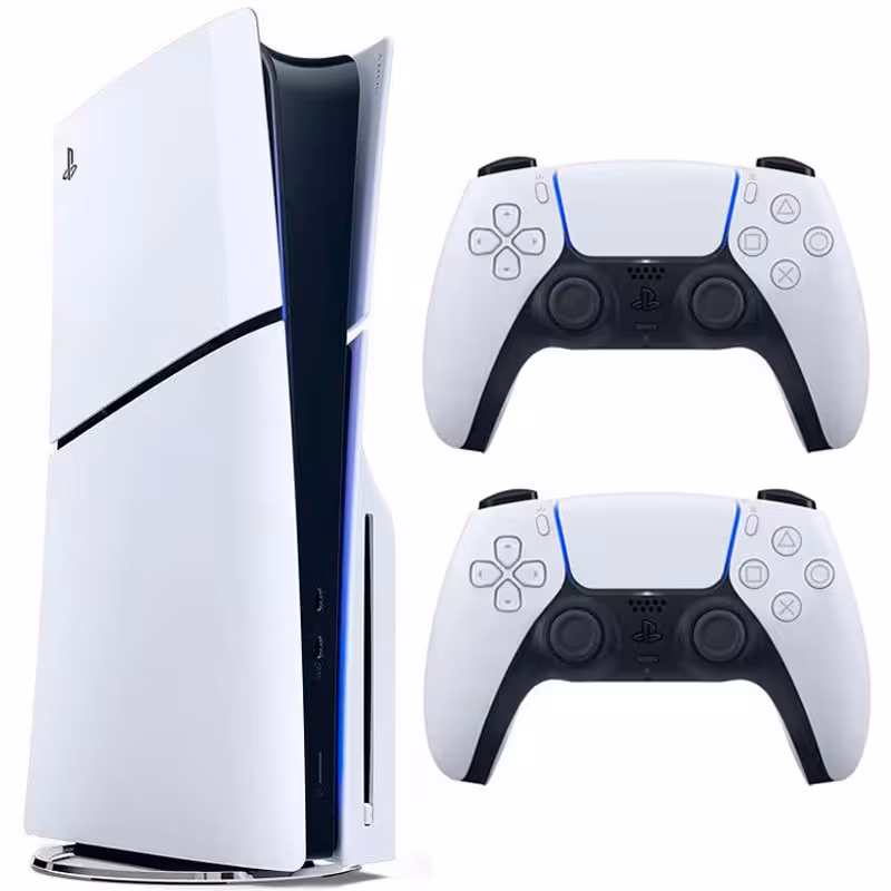 کنسول بازی سونی نسخه Slim Standard V2000 با 1 ترابایت SSD و رم 16 گیگابایت   یک دسته اضافه