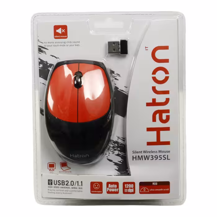 ماوس بی سیم HATRON 395 SILENT