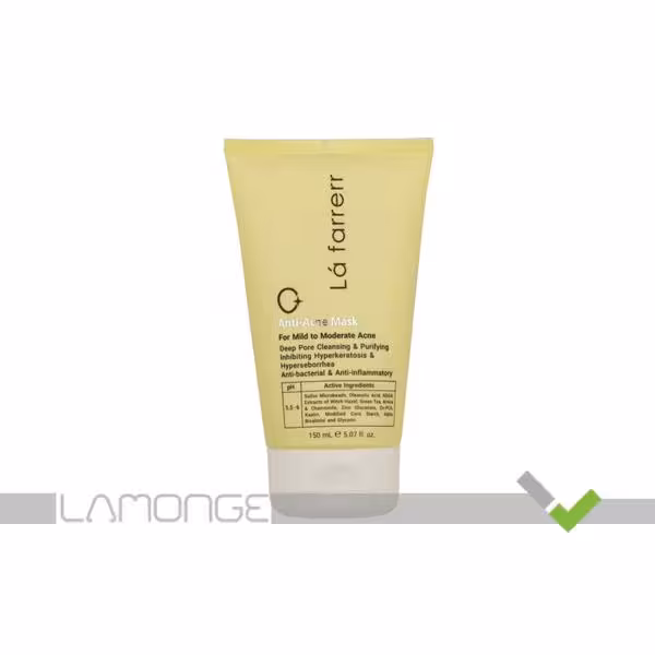 ماسک صورت ضد آکنه لافارر مناسب پوست چرب و مستعد آکنه حجم 150 میلی لیتر