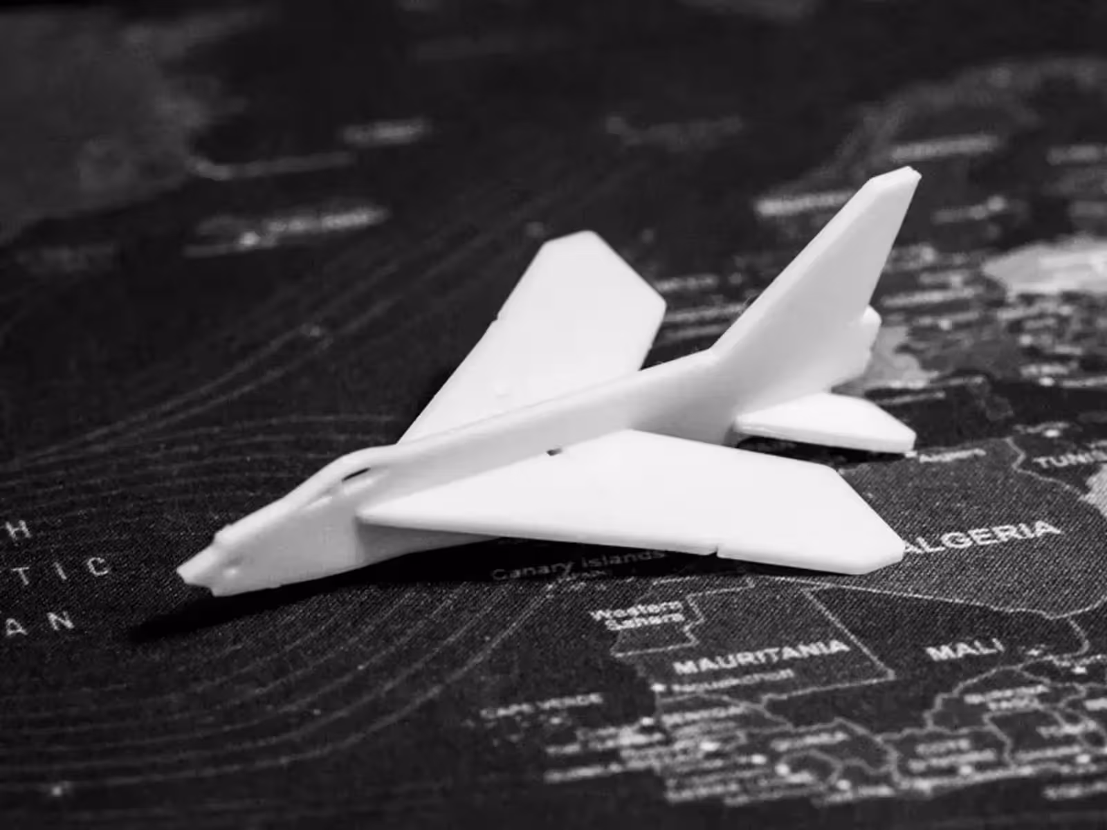 ماکت هواپیما مدل کارتی English Electric Lightning