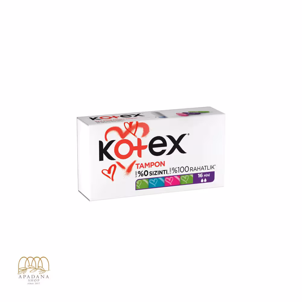 تامپون کوتکس مدل mini تعداد 16 عددی