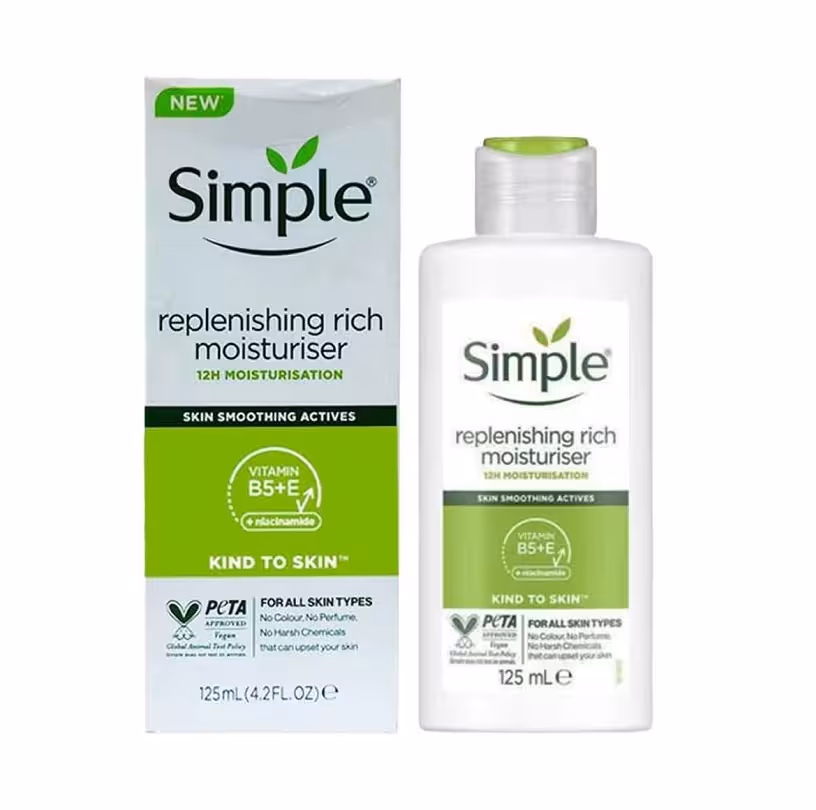 آبرسان و مرطوب کننده سیمپل مدل ریچ 125mlمرلی