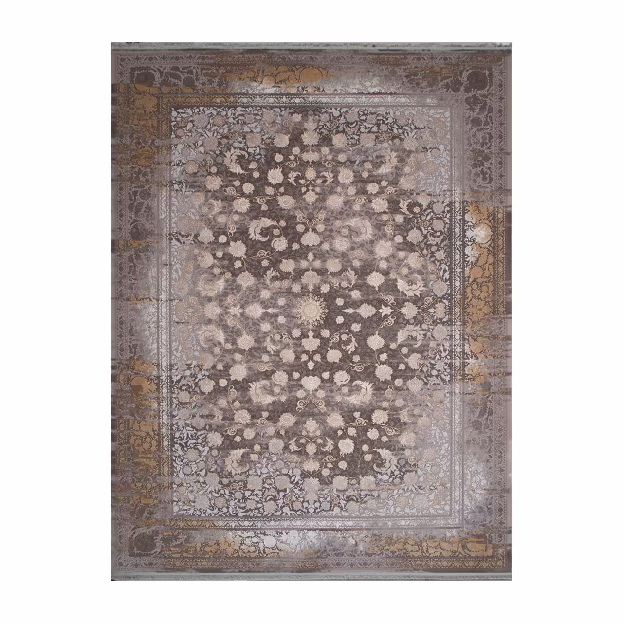 فرش ماشینی طرح افشان خوشه کد e1