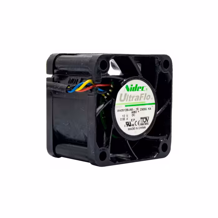 خرید و قیمت جت فن 12V-0.55A سایز 4x4x2.8cmمدل W40S12BUA5