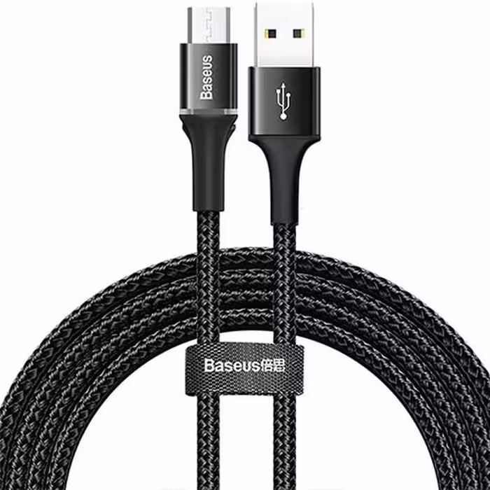 کابل تبدیل USB به microUSB برند Baseus مدل CAMKLF-BG1