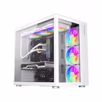 کیس کامپیوتر گیمینگ گیم مکس مدل Infinity رنگ سفید