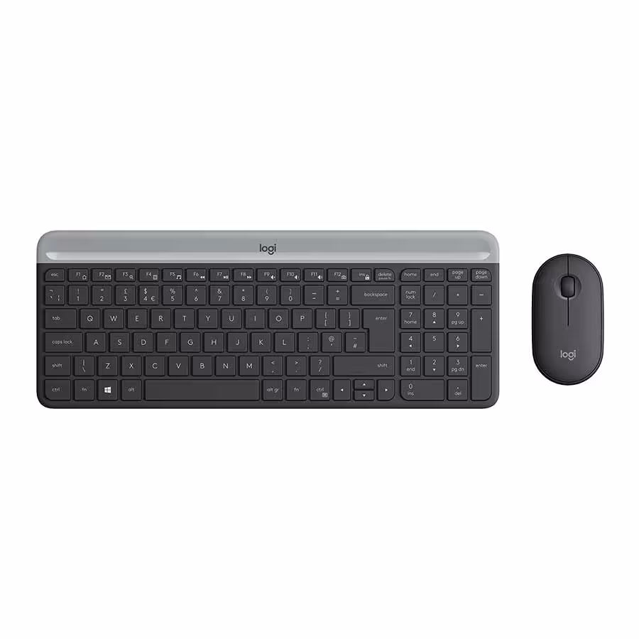 قیمت و خرید کيبورد و ماوس بیسیم لاجيتک مدل MK470 Slim | یاس ارتباط