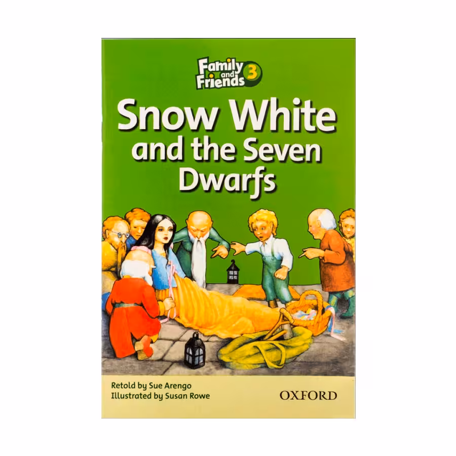 Family and Friends Readers 3 Snow White and the seven Dwarfs داستان فمیلی اند فرندز سه اسنو وایت اند سون دووارتس