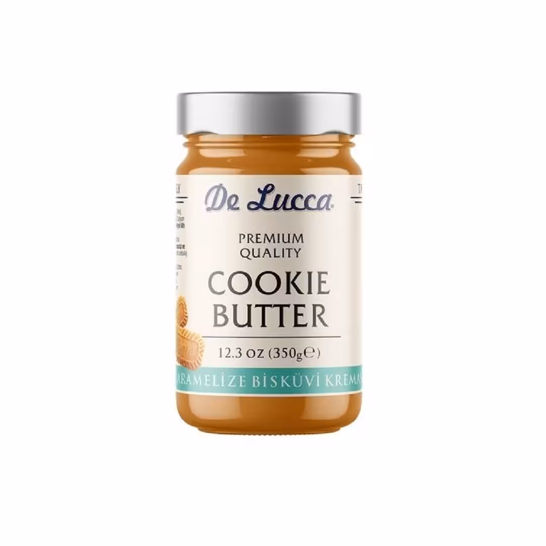 کره بیسکویت کاراملی د لوکا DE LUCCA 350 گرم