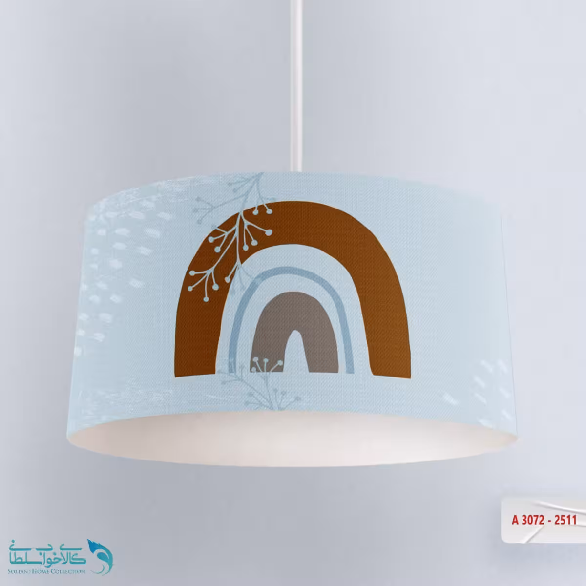 لوستر اتاق کودک طرح حلزون کوچولو کد A3072