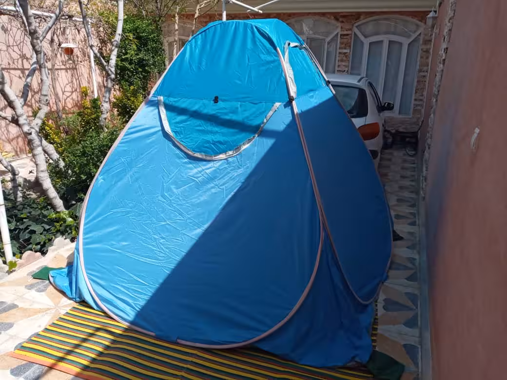 چادر مسافرتی 8 نفره جنس تفلون ضد اب