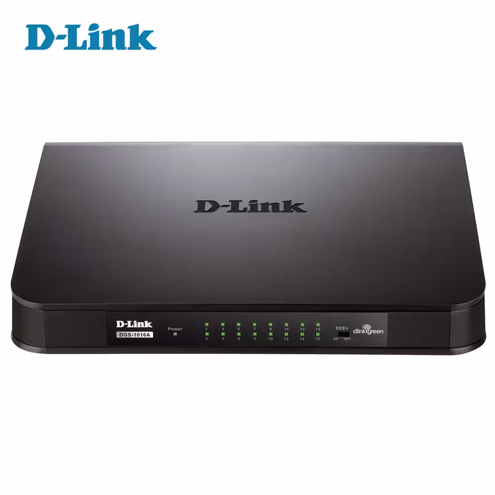 سوئیچ شبکه 16 پورت گیگابیت دی لینک مدل D-Link DGS-1016A
