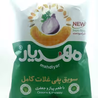 سویق پفی غلات کامل با طعم پیاز و جعفری مهدیار