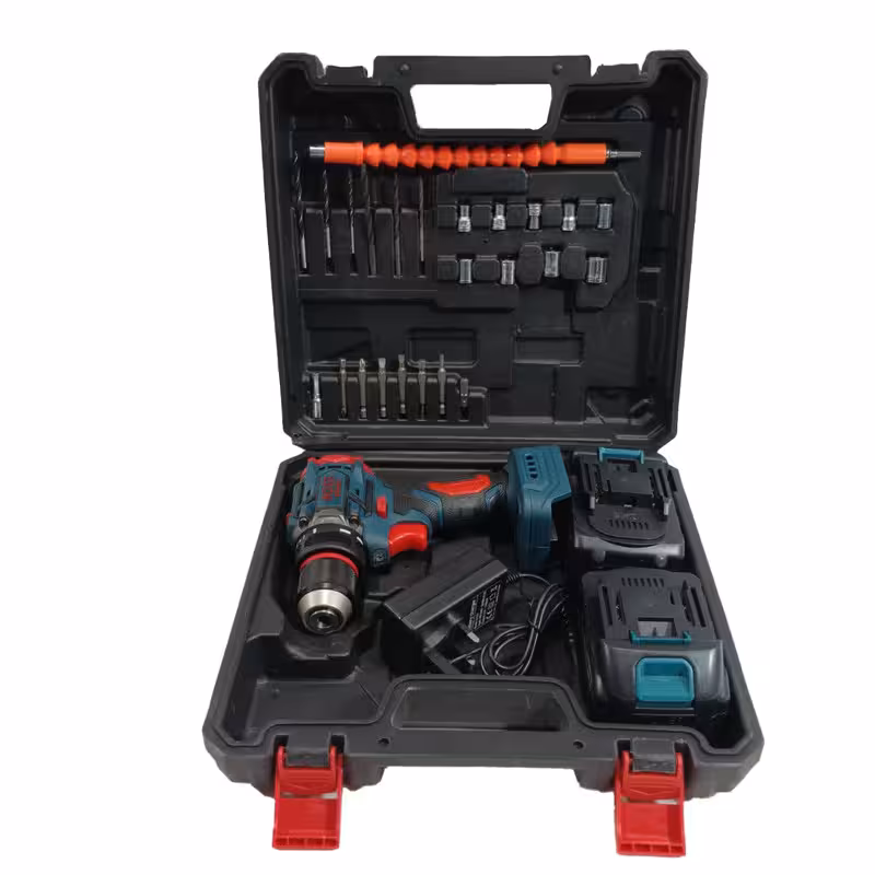 مجموعه 28 عددی دریل پیچ گوشتی باس مدل brushless-88v | کالا مکس