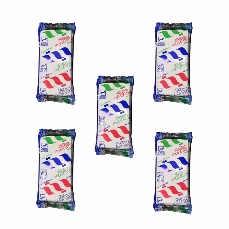 دستمال کاغذی 10 برگ بیتا مدل جیبی بسته 5 عددی