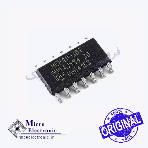 آی سی HEF4093BT SMD اورجینال