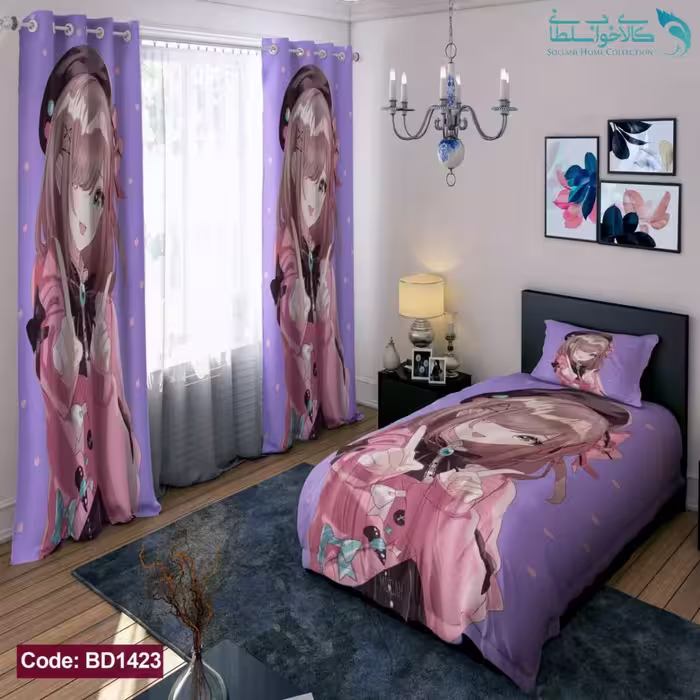 روتختی طرح انیمه یکنفره کد BD1423