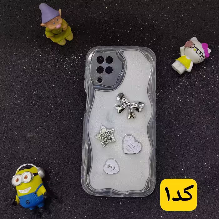 قاب گوشی Samsung Galaxy A12 مدل شفاف شاین دار