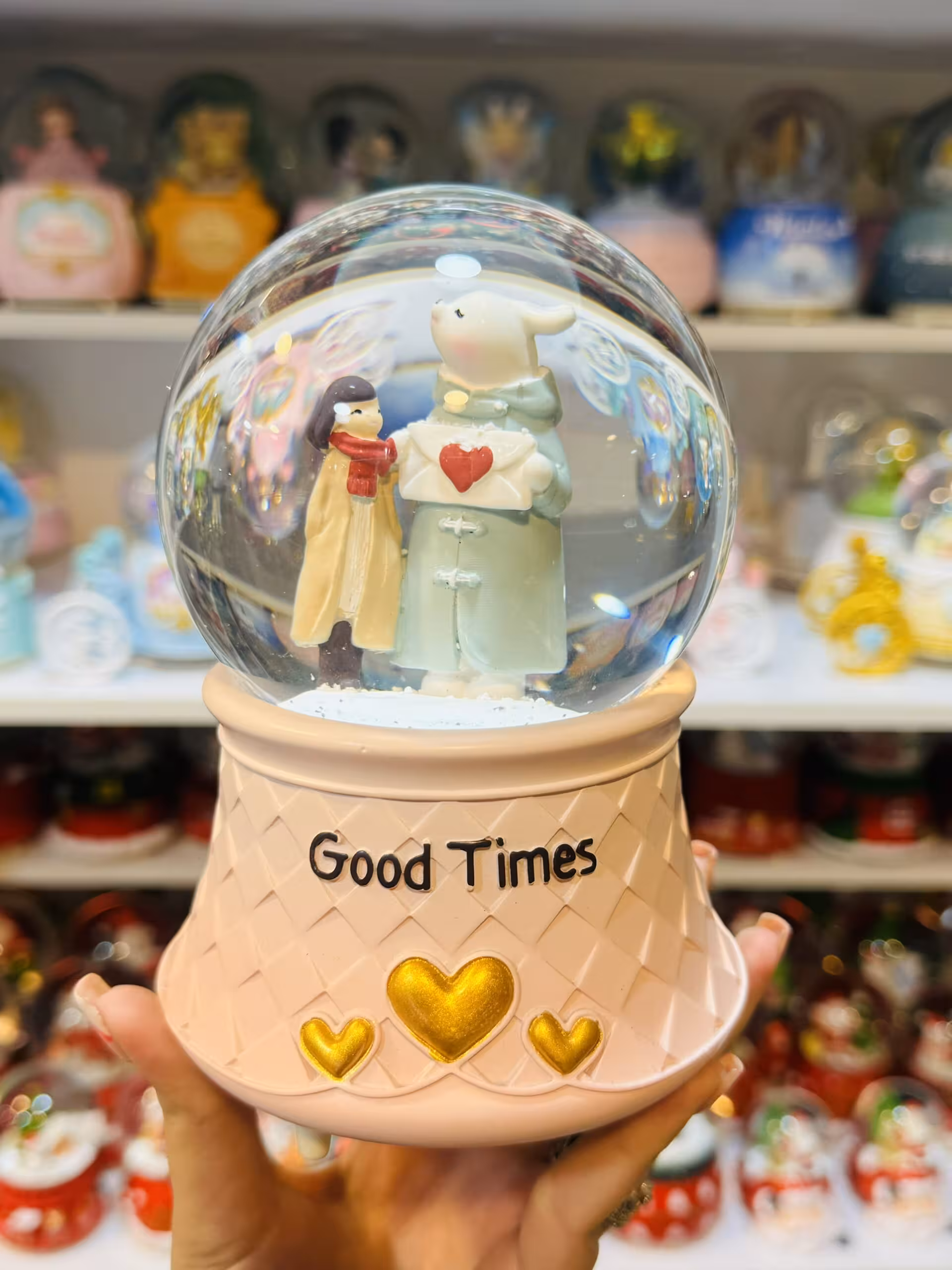 گوی موزیکال دختر و خرگوش good times