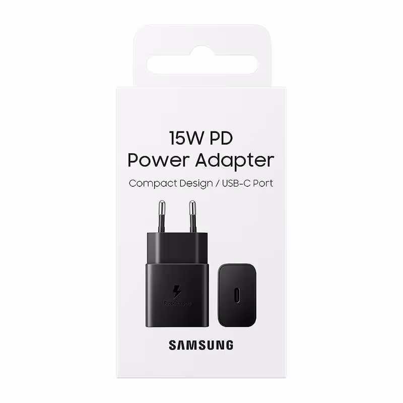 کله شارژ 15 وات سامسونگ اورجینال مدل EP-T1510Original Samsung EP-T1510 charging head 15 watts