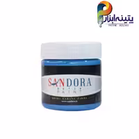 رنگ آکریلیک تزئینی آبی اکلیلی ربعی ساندورا