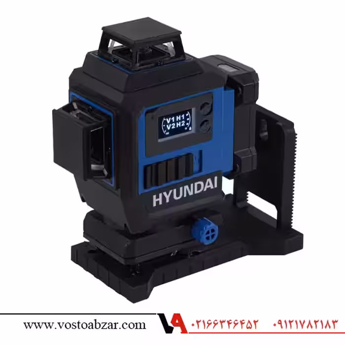 تراز لیزری 16 خط چهار بعدی نور سبز هیوندای مدل 4D1604