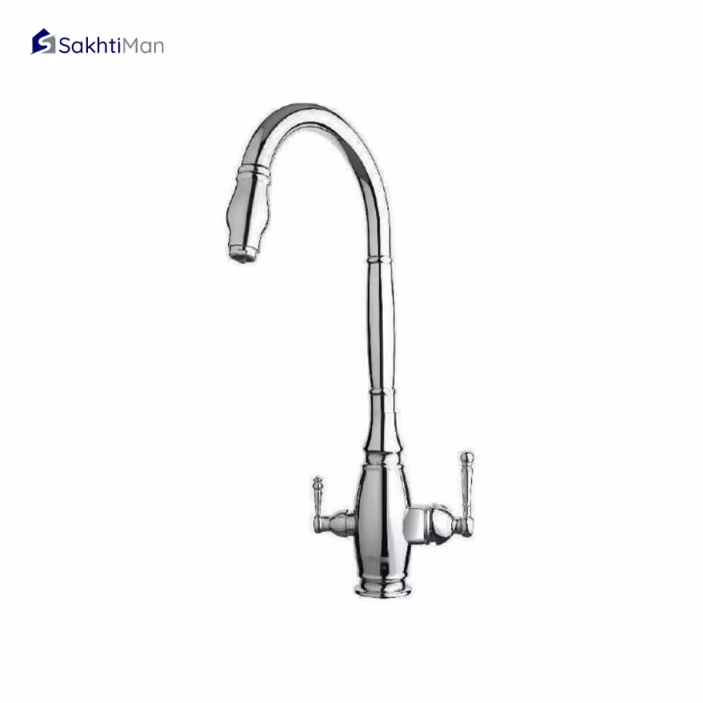 شیر ظرفشویی دو منظوره کروم مدل سنترو