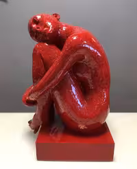 مجسمه دکوراتیو مرد پازلی کد 206