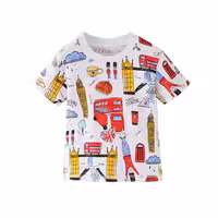 تیشرت آستین کوتاه بچگانه طرح اتوبوس