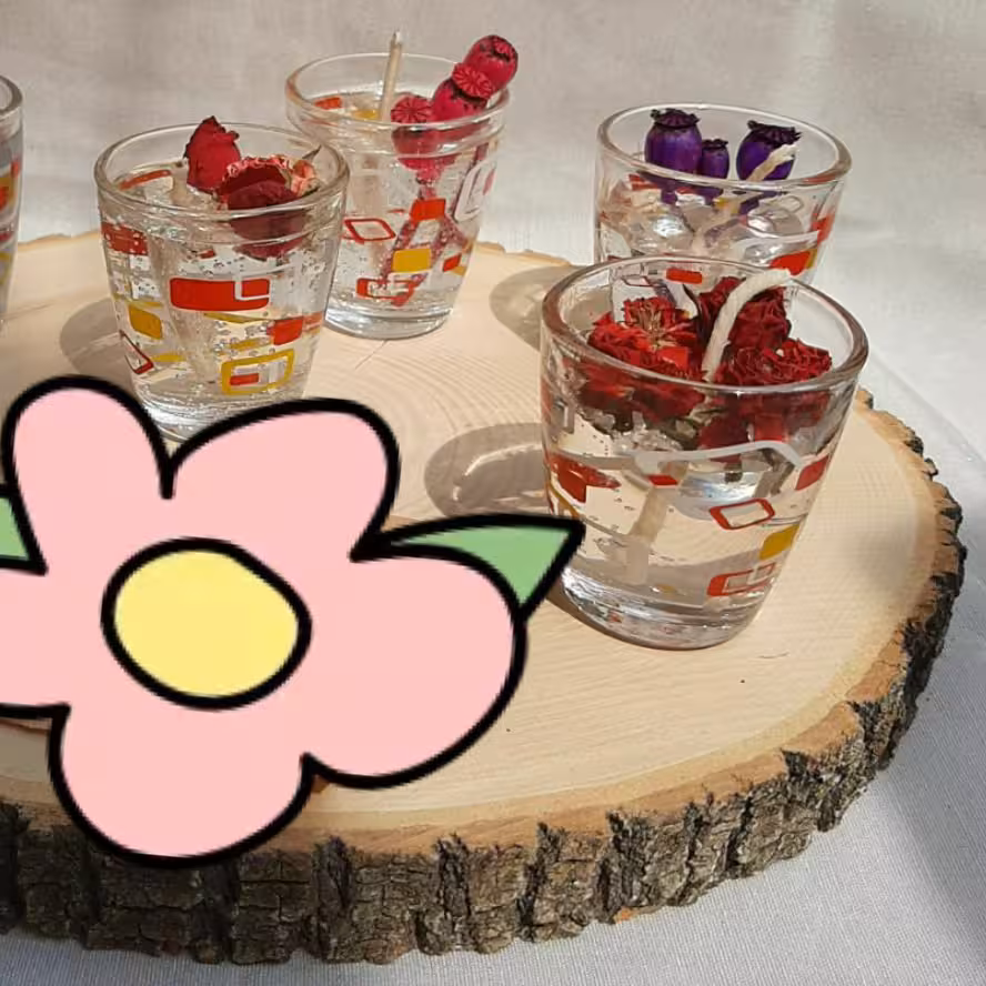 شمع دستساز معطر