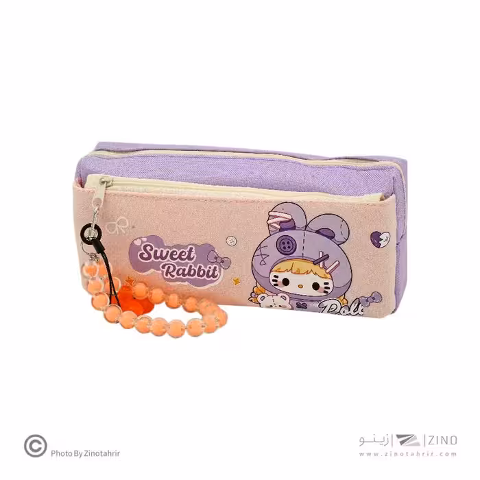 جامدادی دوزیپ فانتزی(طرح ملودی) کد6695