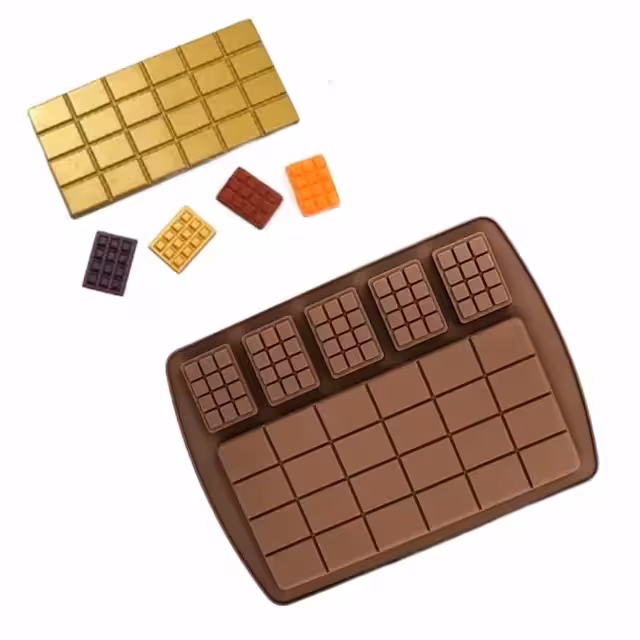 قالب سیلیکون شکلات تبلتی بزرگ