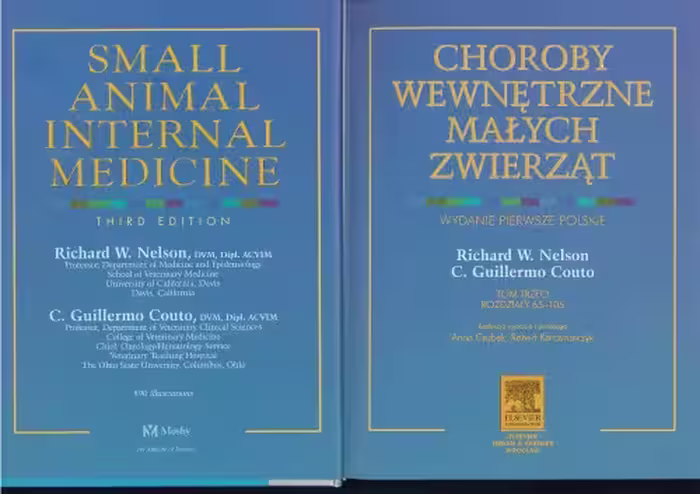 خرید و دانلود نسخه کامل کتاب Choroby wewnętrzne małych zwierząt T 3