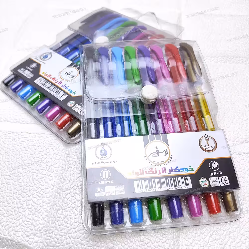 خودکار 8 رنگ سفیر مدل الوند