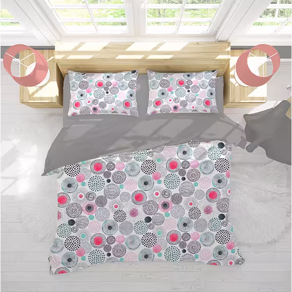 ست روتختی فانتزی دونفره دستیکور مدل mod0953