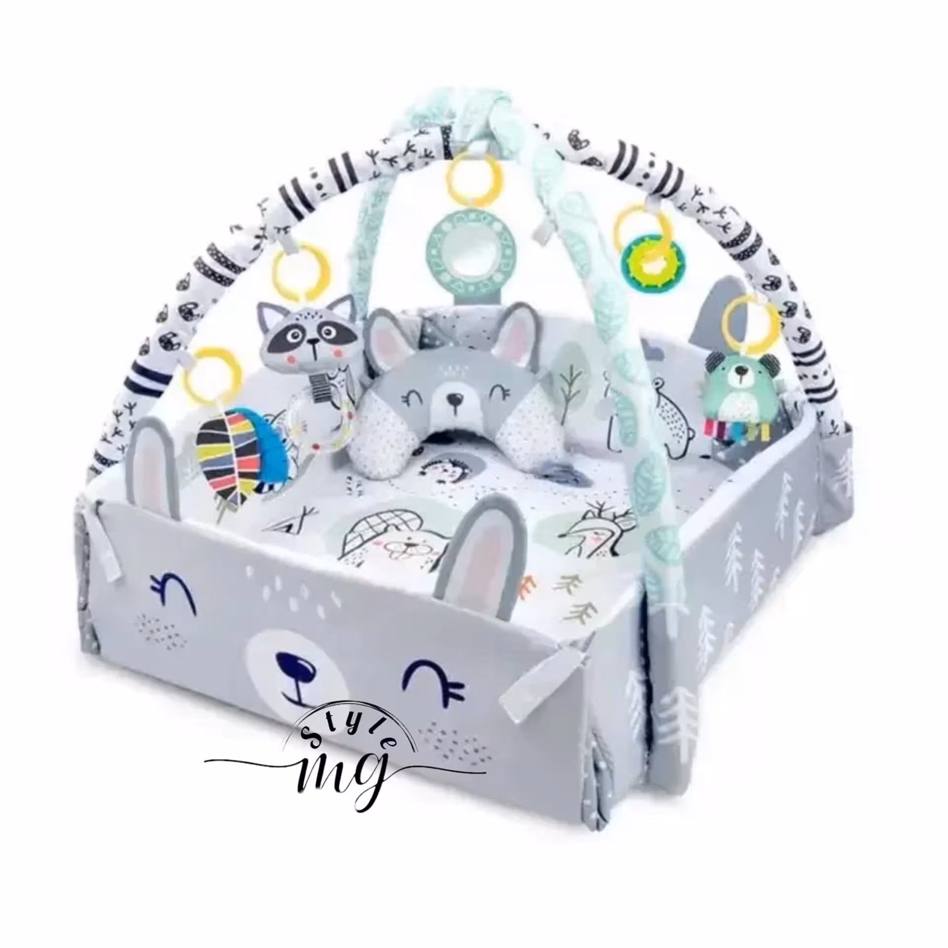 تشک بازی کودک طرح خرگوش و راکن