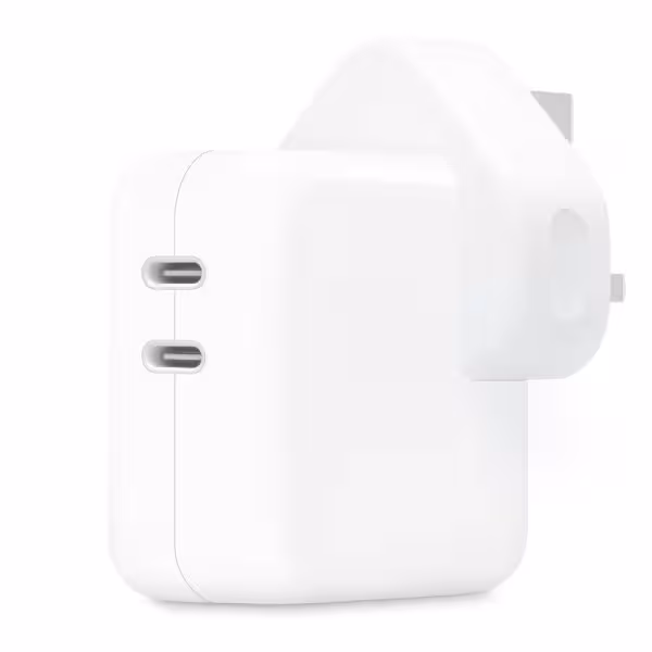 شارژر 35 وات اپل اورجینال 35W Dual USB-C Port Power Adapter