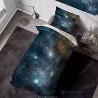 لحاف و بالشت یکنفره کهکشان PK-6208