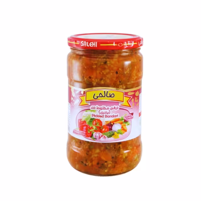 ترشی مخلوط بندری صالحی 650 گرمی