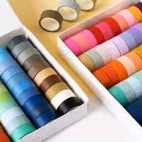 چسب واشی 6تایی رنگی