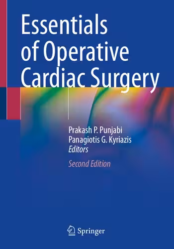 خرید و دانلود نسخه کامل کتاب Essentials of Operative Cardiac Surgery