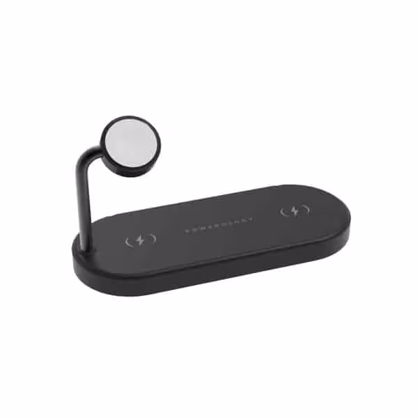 شارژر رومیزی 4 کاره برند پاورولوژی مدل P41MFCHBK